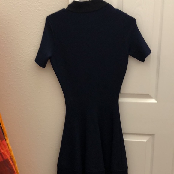 Kate Spade Trompe L’oeil Sweater Dress in Navy NEW without tags. - Picture 6 of 10